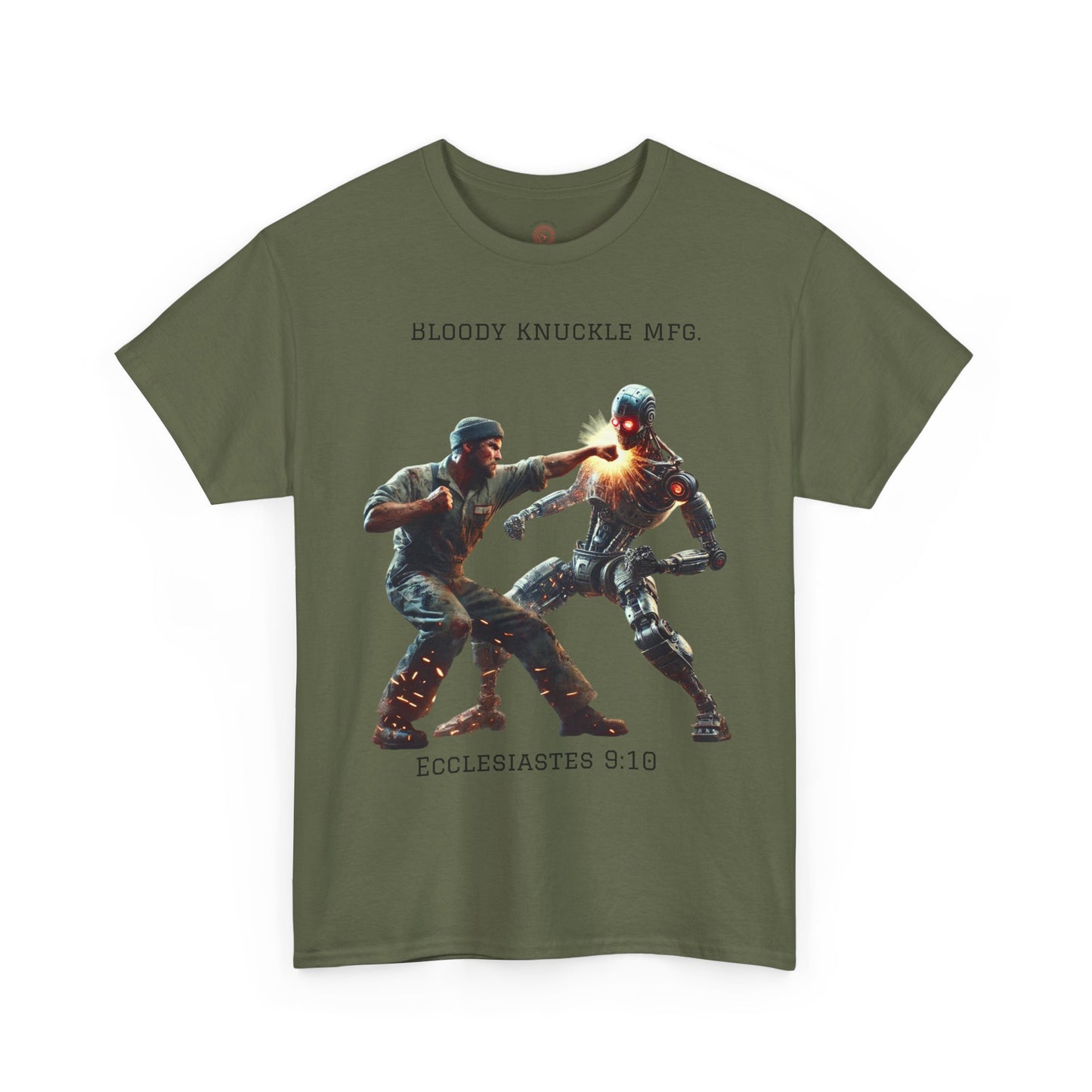 “Worker vs. Cyborg” Unisex T-Shirt