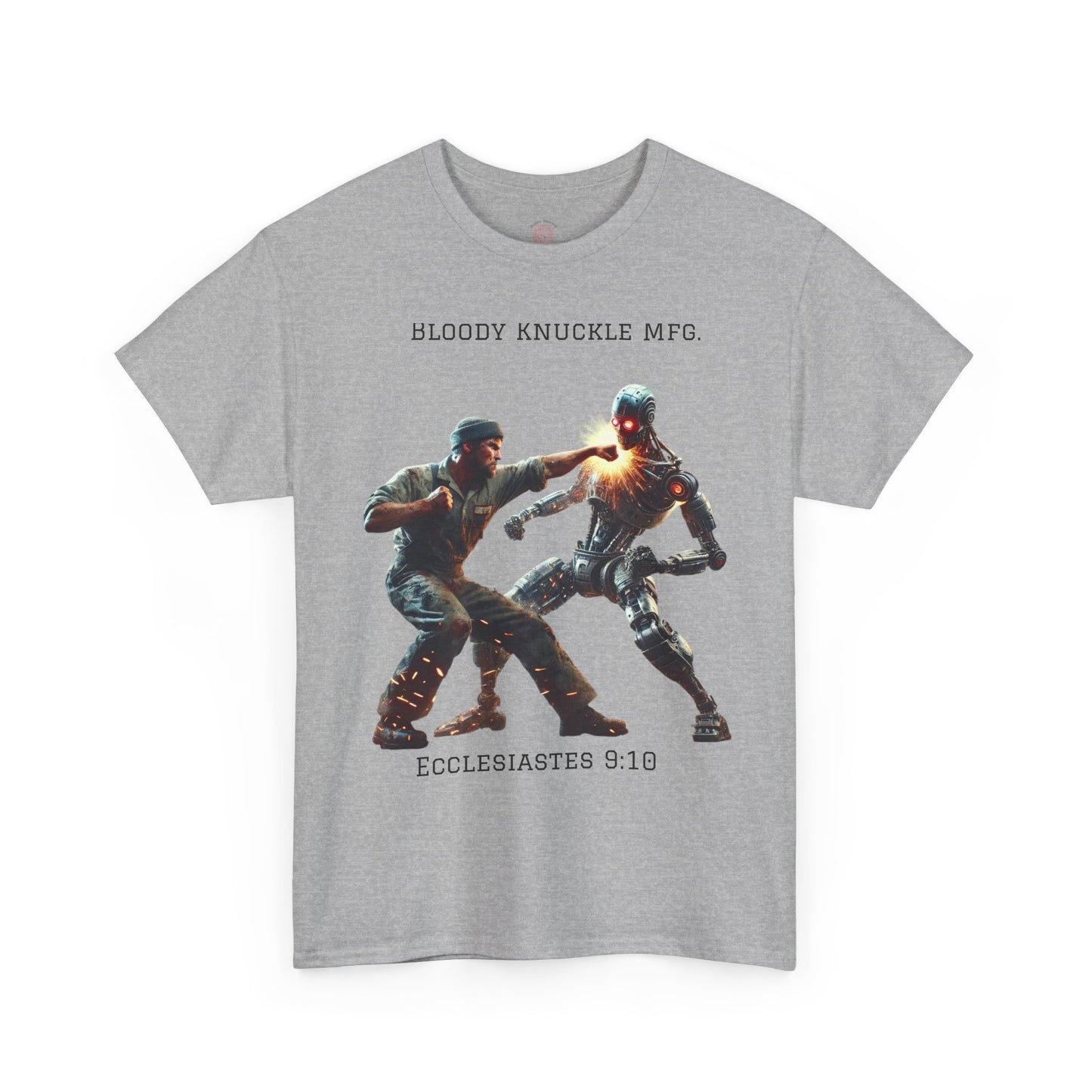 “Worker vs. Cyborg” Unisex T-Shirt