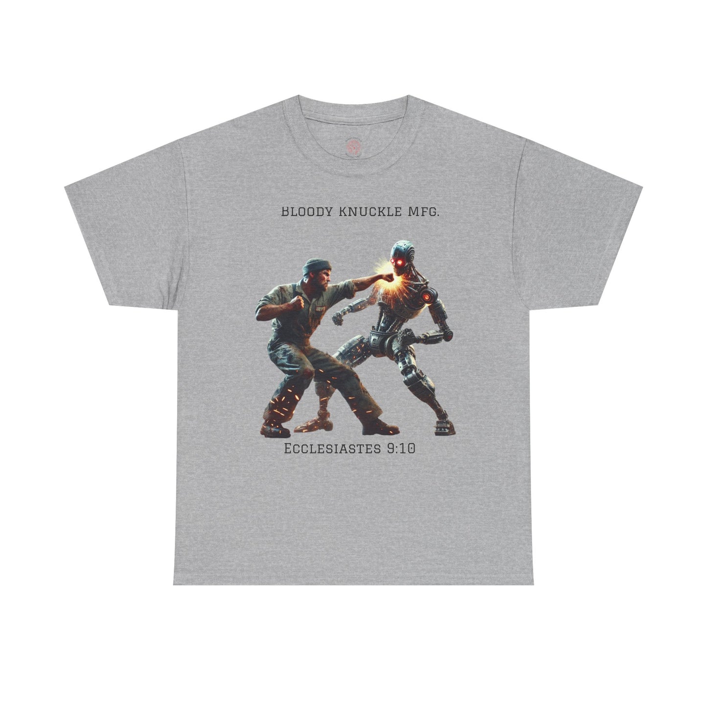 “Worker vs. Cyborg” Unisex T-Shirt