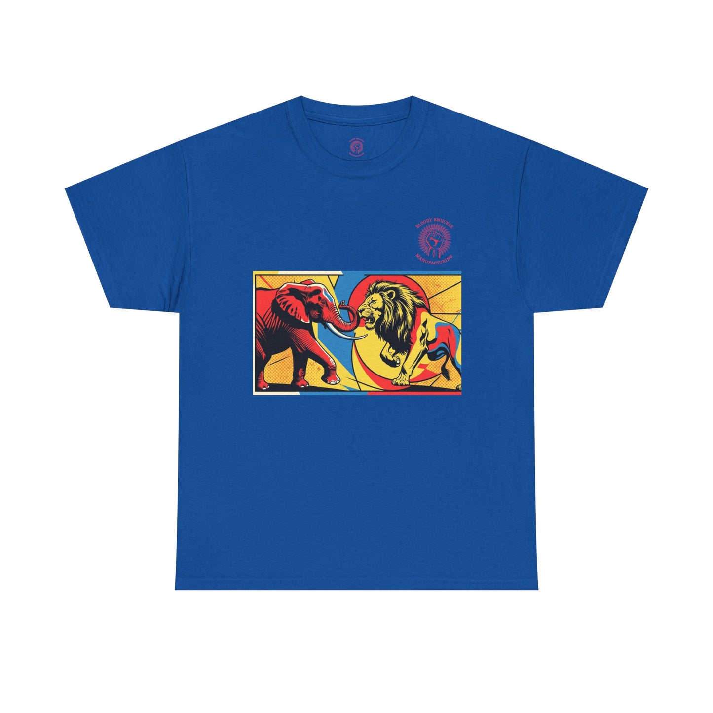 “Elephant & Lion” Unisex T-Shirt