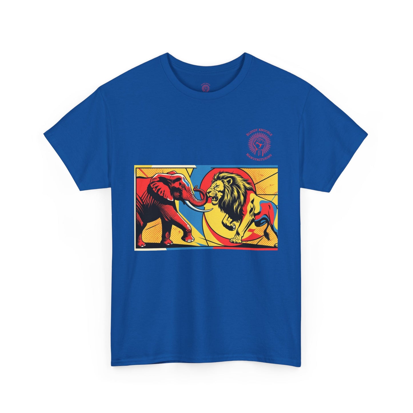 “Elephant & Lion” Unisex T-Shirt
