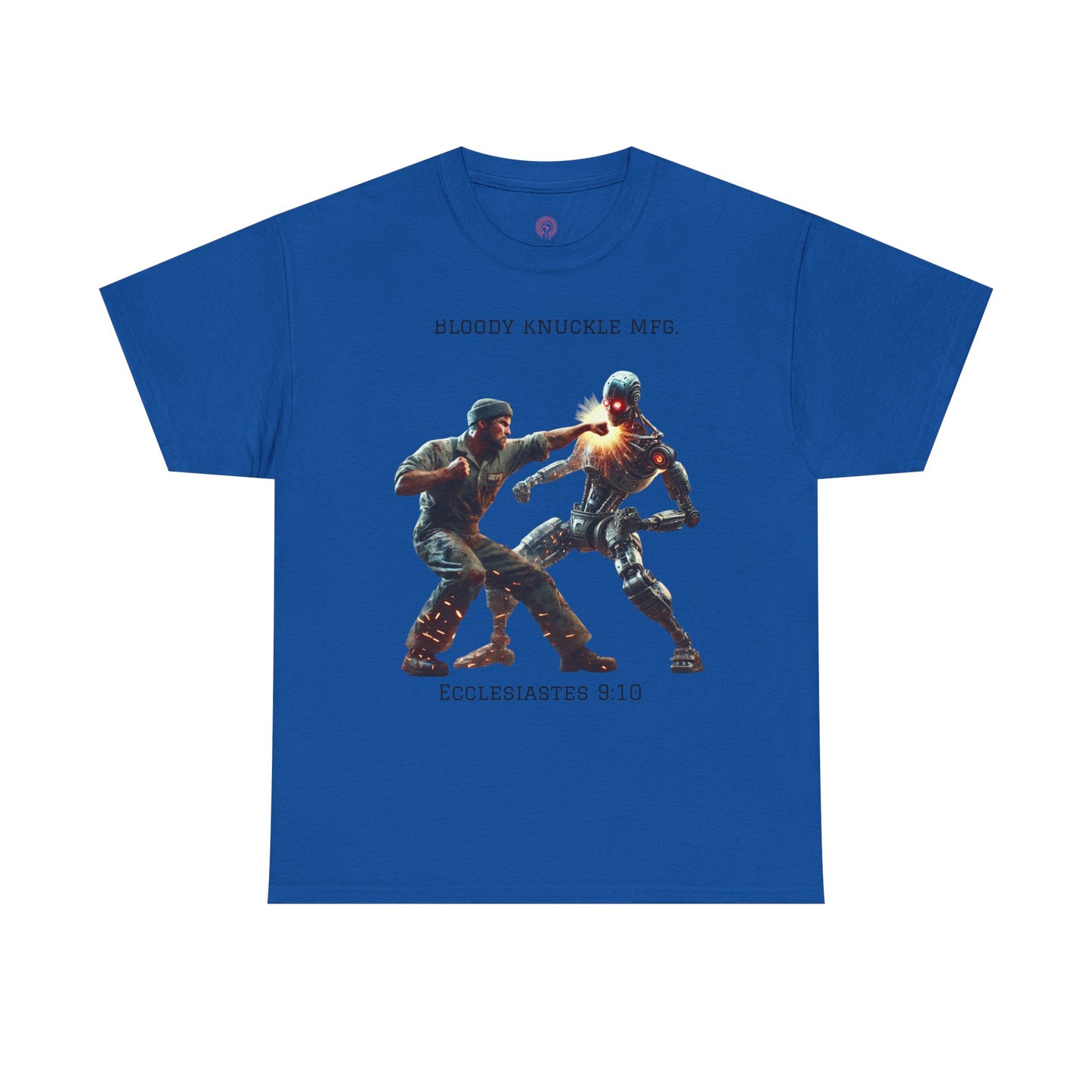 “Worker vs. Cyborg” Unisex T-Shirt
