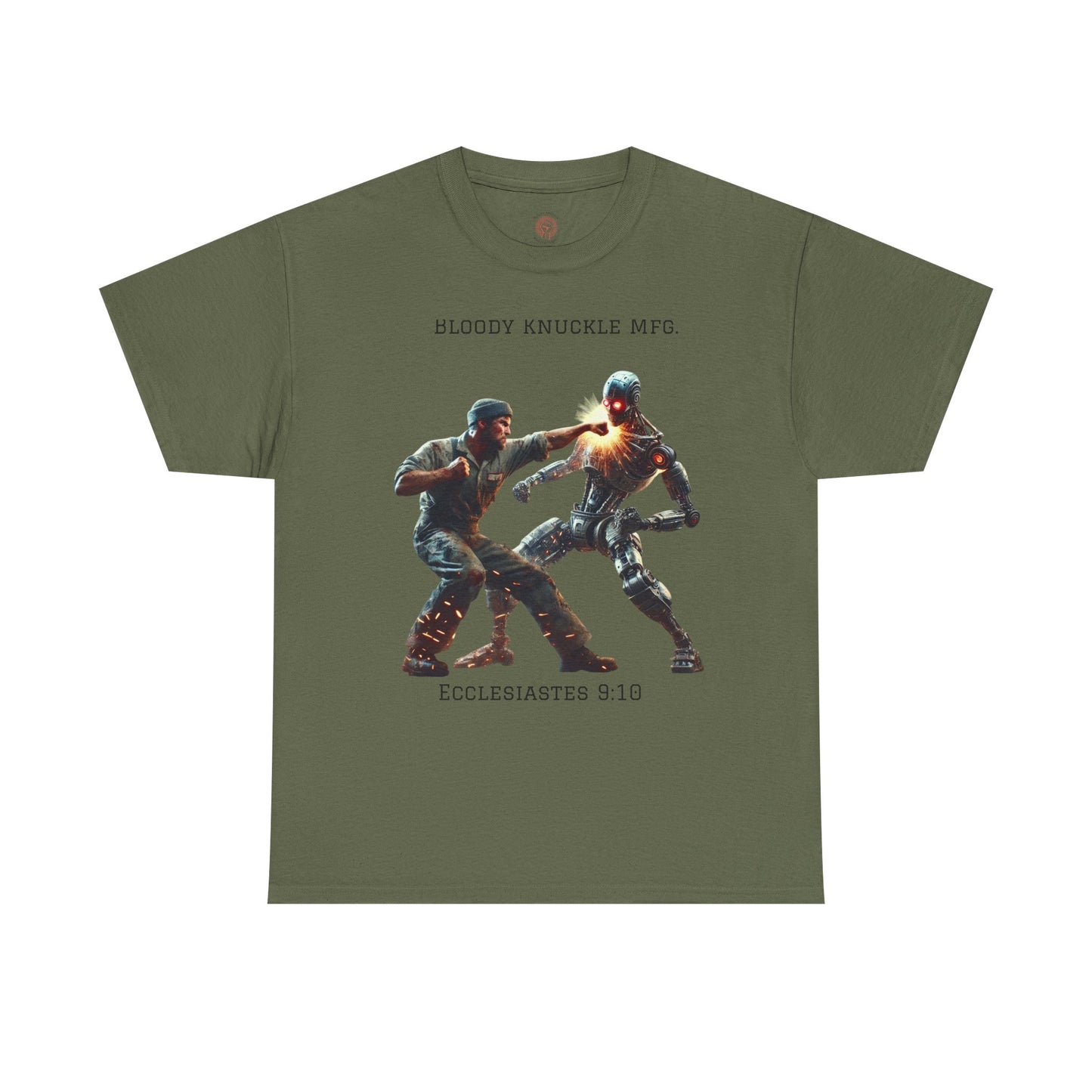 “Worker vs. Cyborg” Unisex T-Shirt