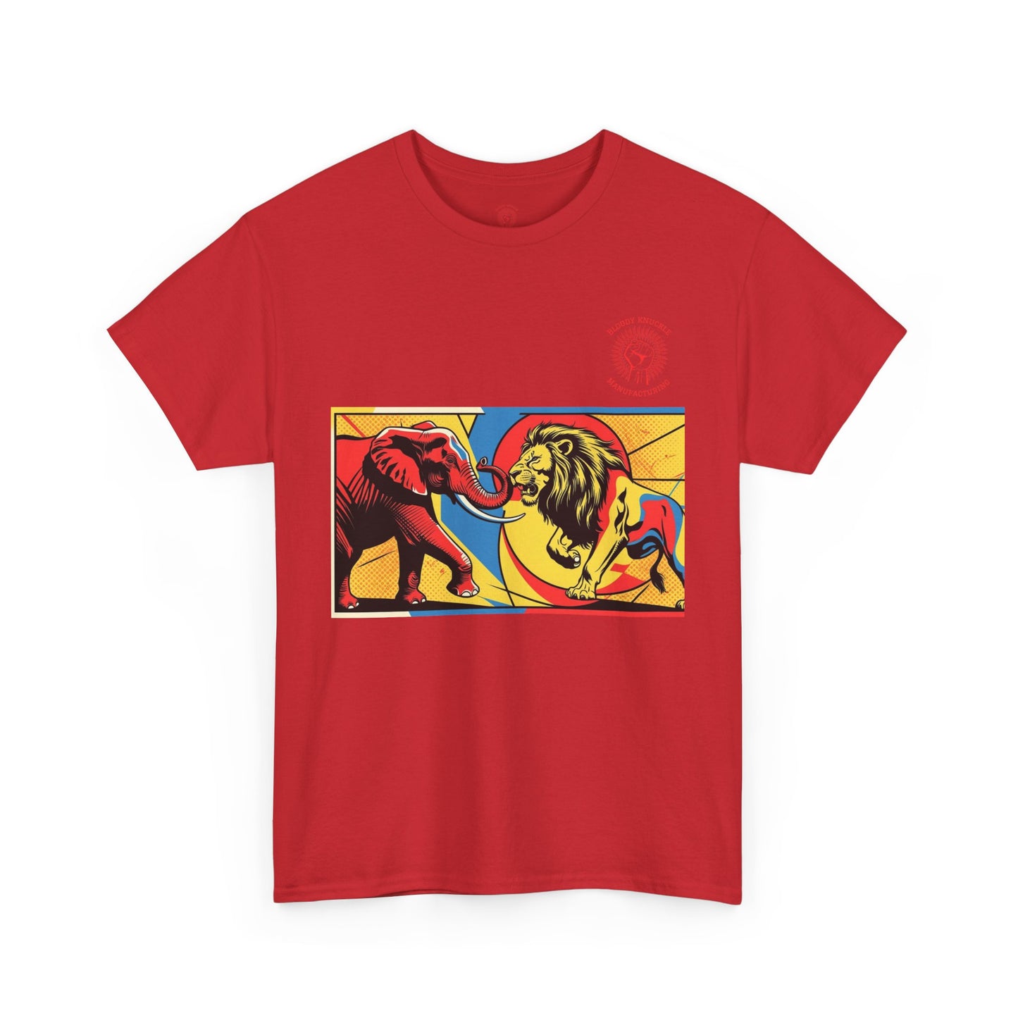 “Elephant & Lion” Unisex T-Shirt