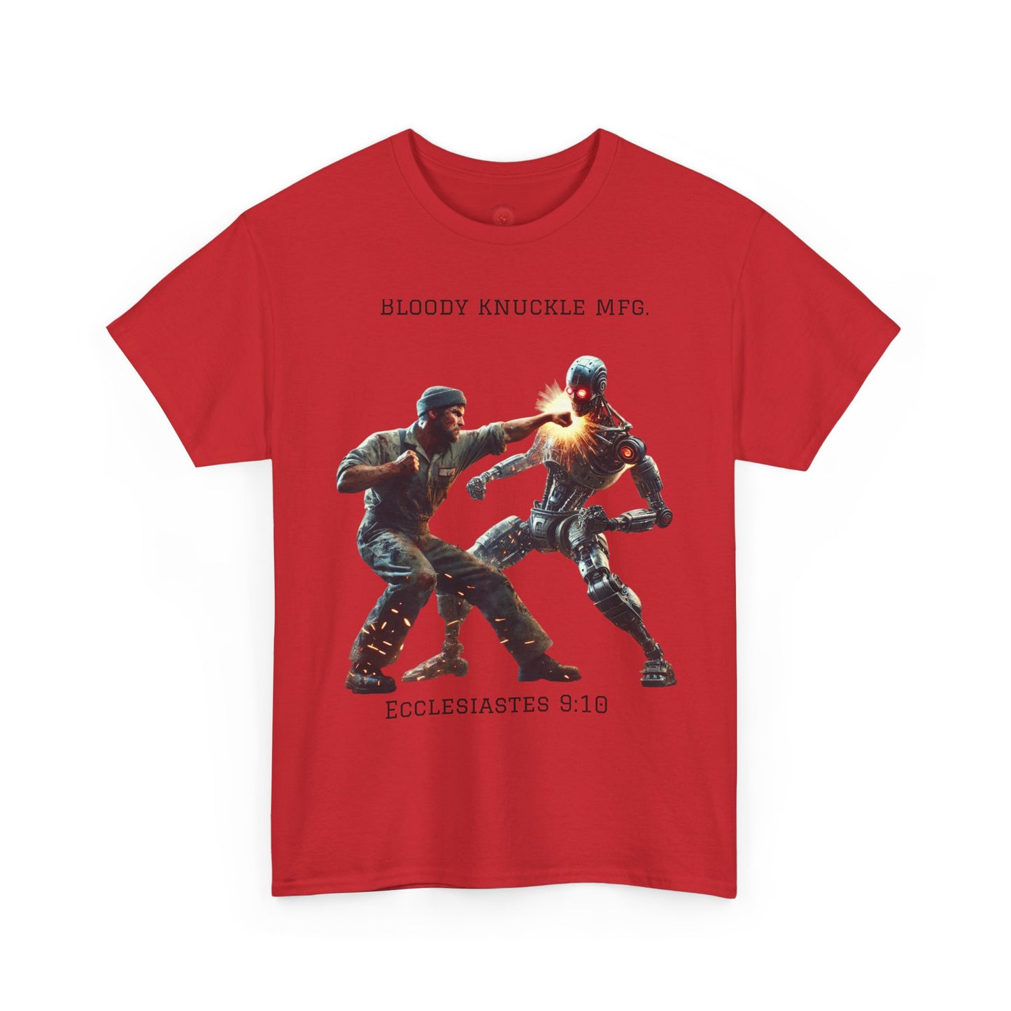 “Worker vs. Cyborg” Unisex T-Shirt