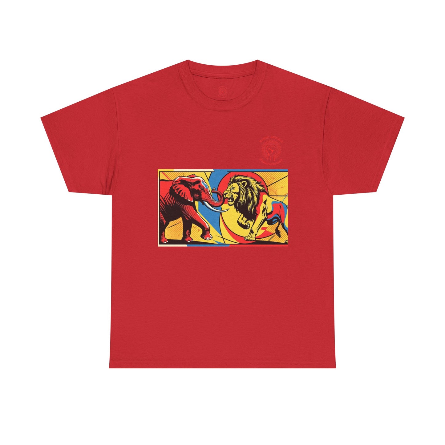 “Elephant & Lion” Unisex T-Shirt