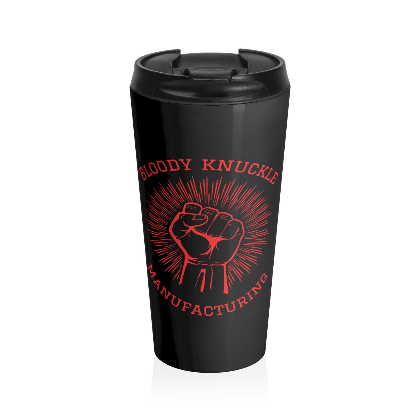 “Bloody Knuckle Manufacturing Logo” 15oz. Insulated Coffee Mug