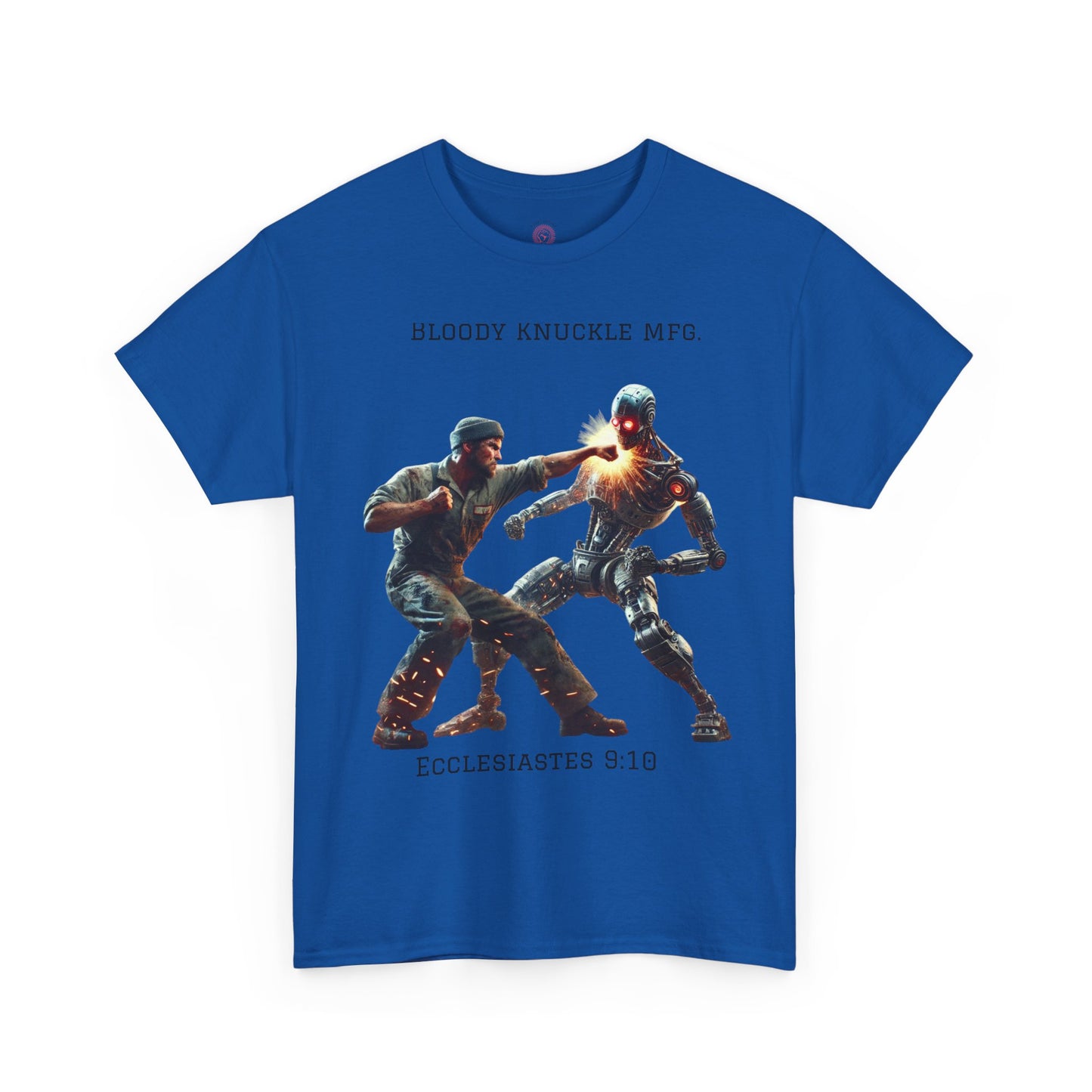 “Worker vs. Cyborg” Unisex T-Shirt