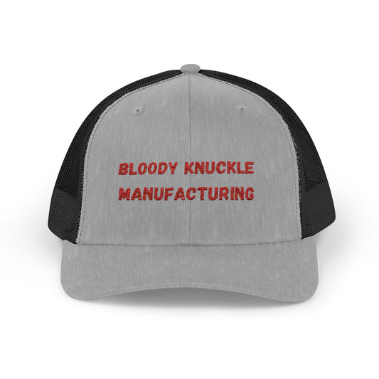 “Bloody Knuckle Manufacturing” SnapBack hat