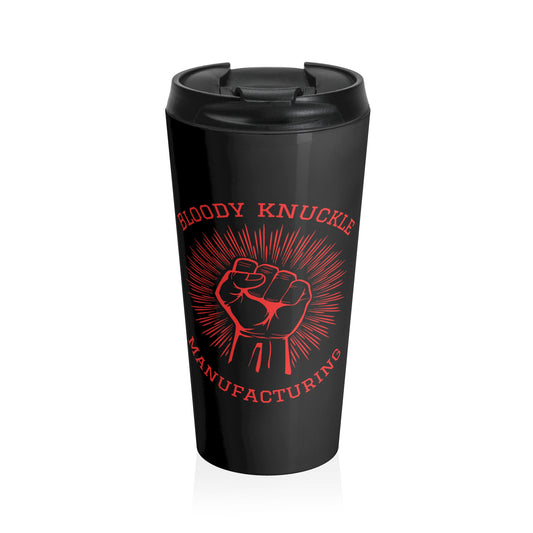 “Bloody Knuckle Manufacturing Logo” 15oz. Insulated Coffee Mug