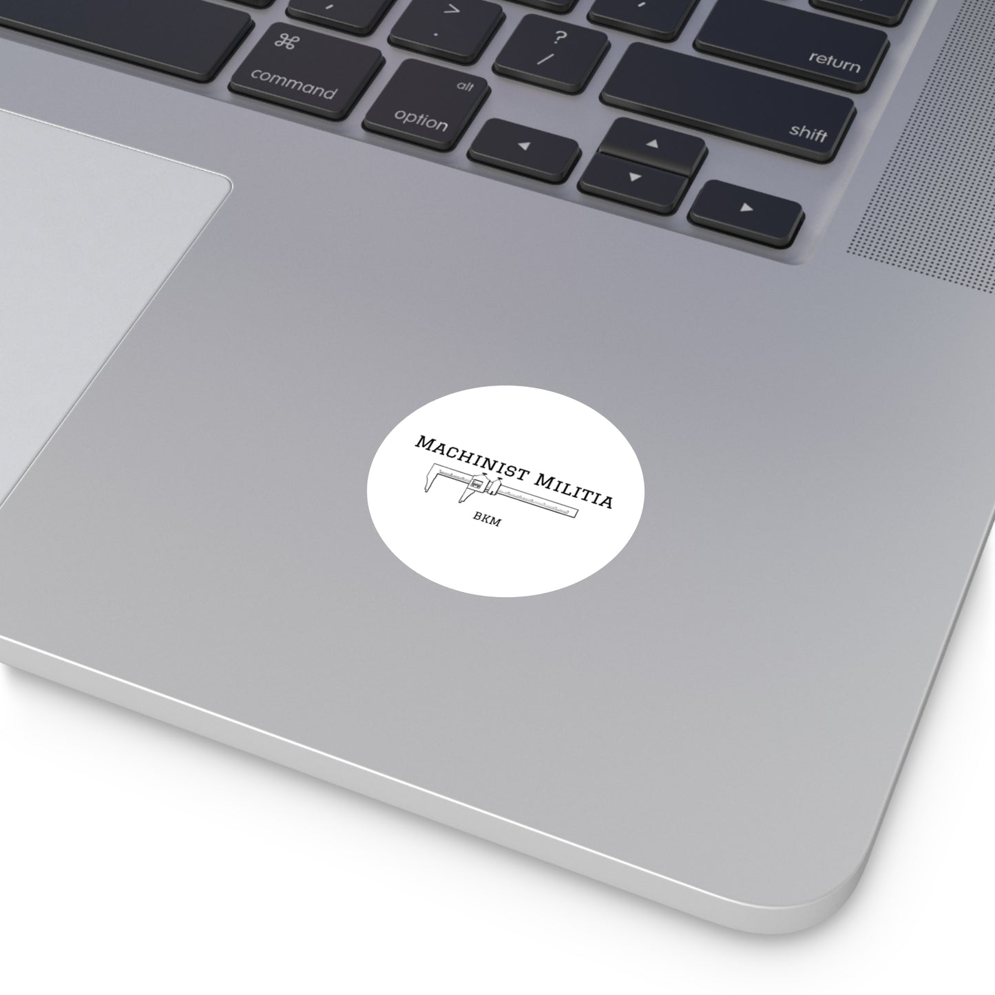“Machinist Militia” Round Stickers