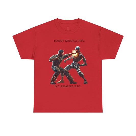 “Worker vs. Cyborg” Unisex T-Shirt